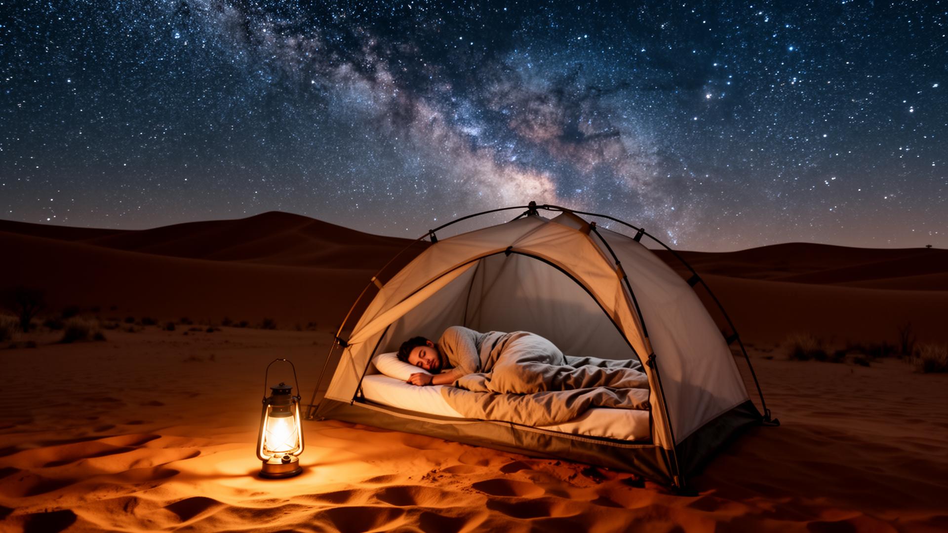 Sleep-out under the stars — Namib · Namibia